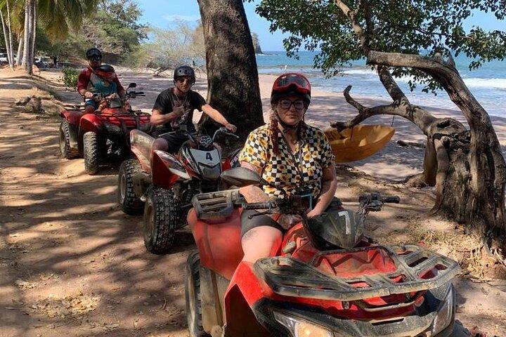 Discover secret beaches near Tamarindo on ATVs