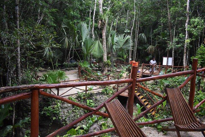 Amazing adventure in 3 cenotes with transportation