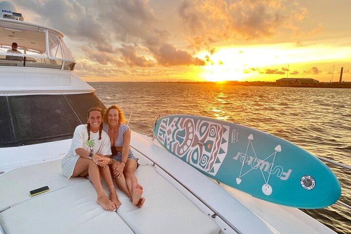 Private 3 Hour Sunset Cruise On A 50' Luxury Yacht With Captain