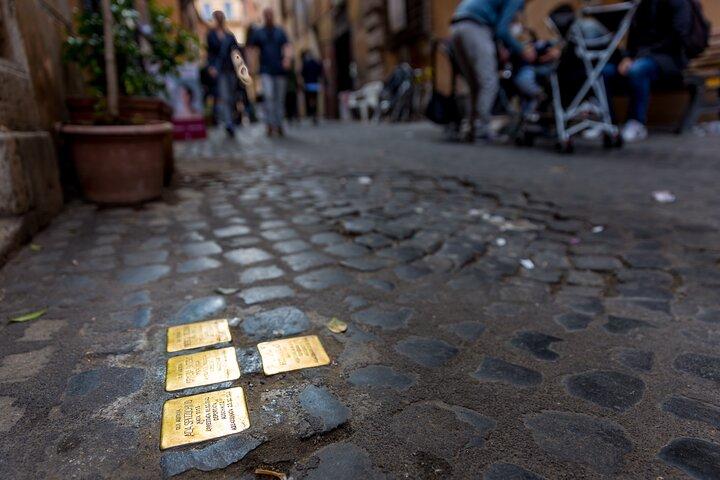 The Jewish Ghetto in Rome with our guide
