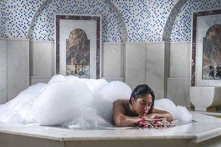 Kemer Turkish Bath Experience with Sauna, Scrub & Oil Massage
