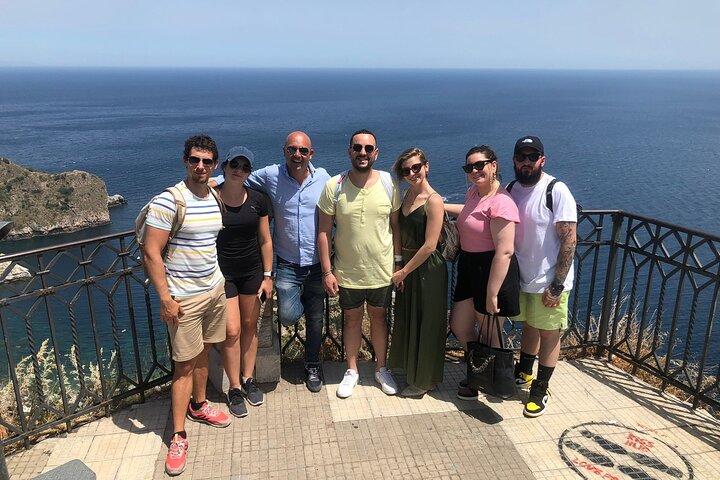 Private Tour Alcantara Gorges, Taormina and Messina. Departure Messina