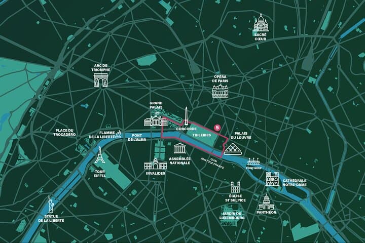 Private City-Tour by rickshaw bike in Paris : The "Napoléon"