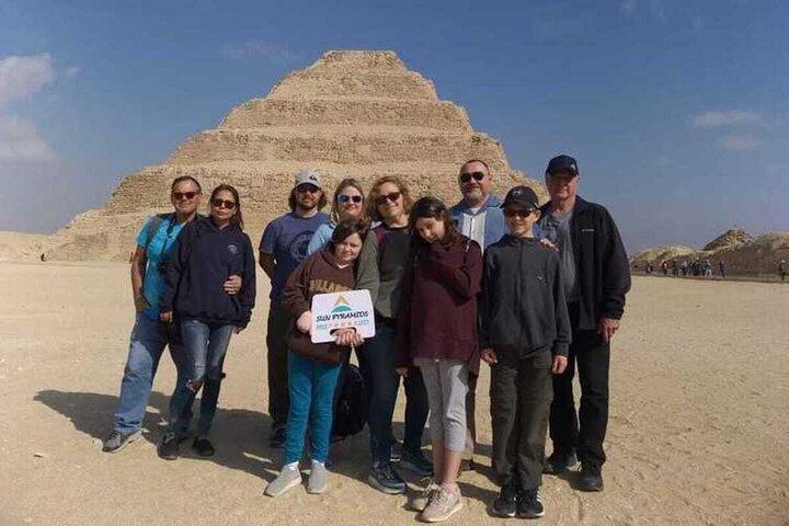 Tour to the newest Saqqara tombs and having lunch in a farm with locals