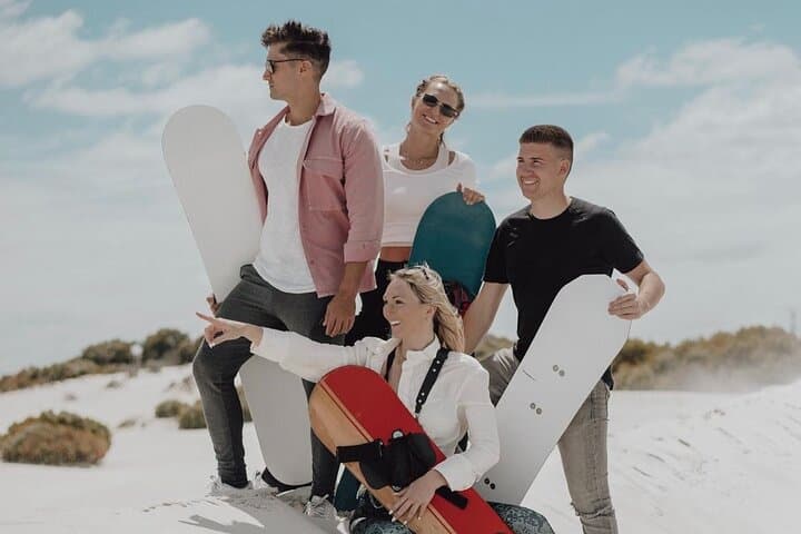 Sandboarding in Atlantis Dunes