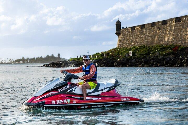 Jet Ski Tour through San Juan Bay