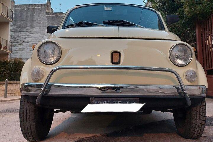Day tour aboard a Fiat 500 Alberobello