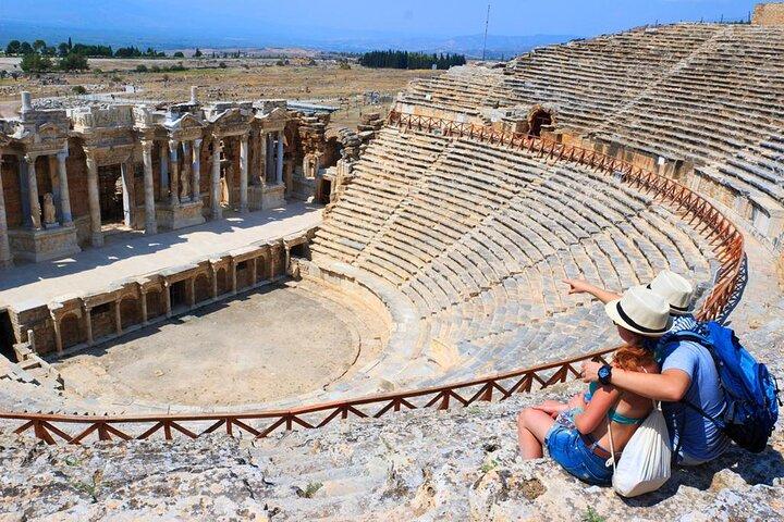 From Kemer Pamukkale, Hierapolis & Salda Lake Day Trip