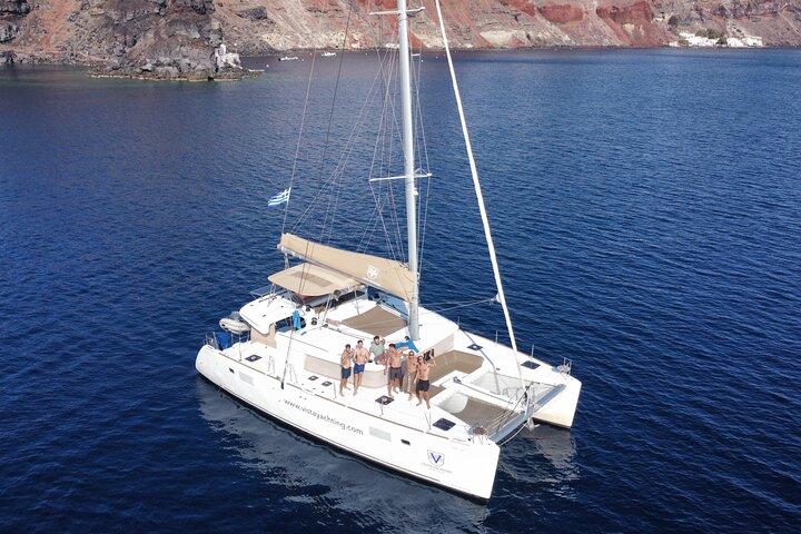 Santorini Private Catamaran Cruise