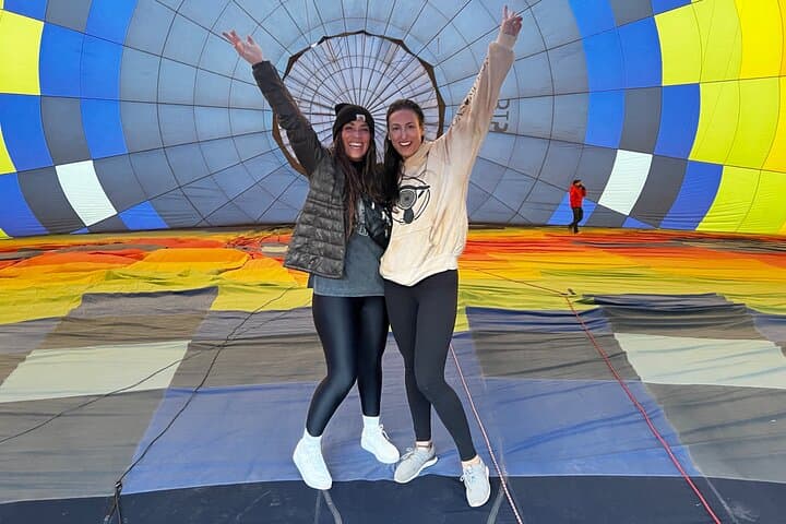 Hot Air Balloon Ride Over Teotihuacan With Guided Tour And Cave