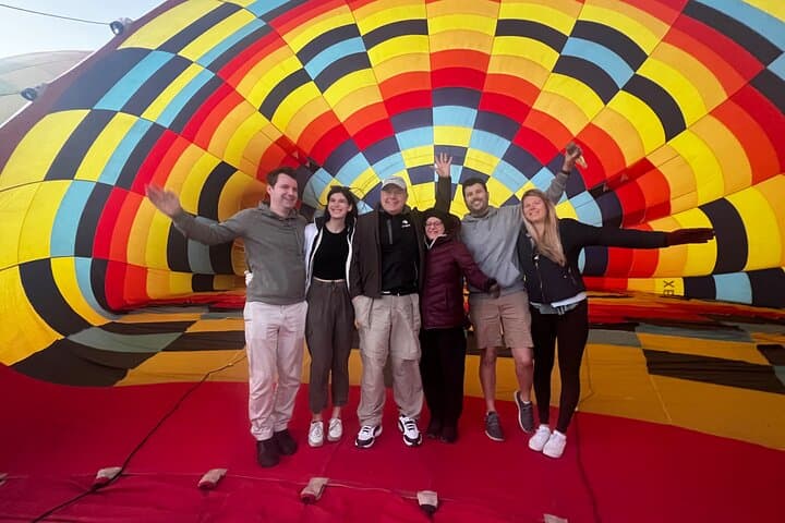 Hot Air Balloon Ride Over Teotihuacan With Guided Tour And Cave