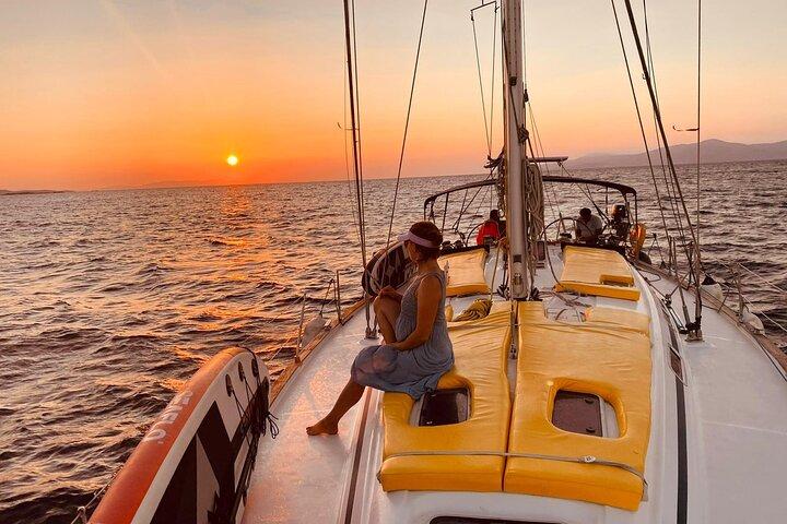 Private Mykonos Cruise: Rhenia Swim & Little Venice Sunset