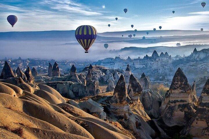 Cappadocia Hot Air Balloon Ride at Sunrise: Göreme Fairy Chimneys