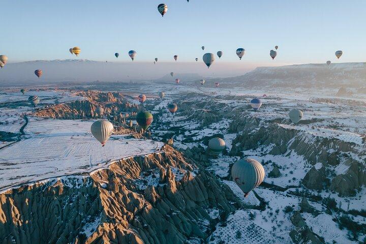 Cappadocia Hot Air Balloon Ride at Sunrise: Göreme Fairy Chimneys