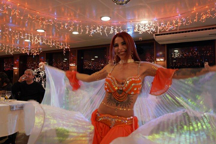 Bosphorus Dinner Cruise & Turkish Night Show with Alcholic Drinks