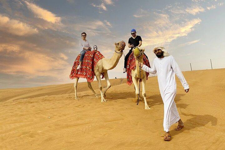 Combo Tours: Half-Day Dubai City Tour With Evening Red Dunes Desert Safari