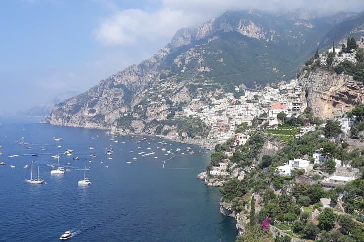 Positano : Private Transfer from Naples visit Pompeii