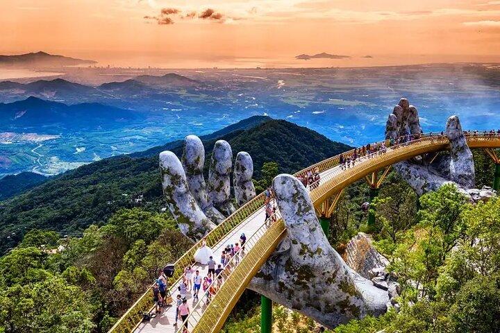 From Hoi An Ba Na Hills and Golden Bridge Day Trip by Cable Car