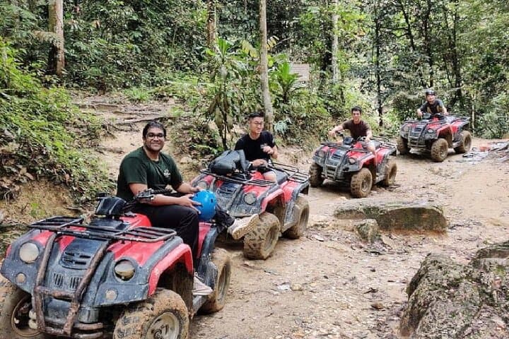 ATV Adventure At Kemensah & Dine in the River with Locals