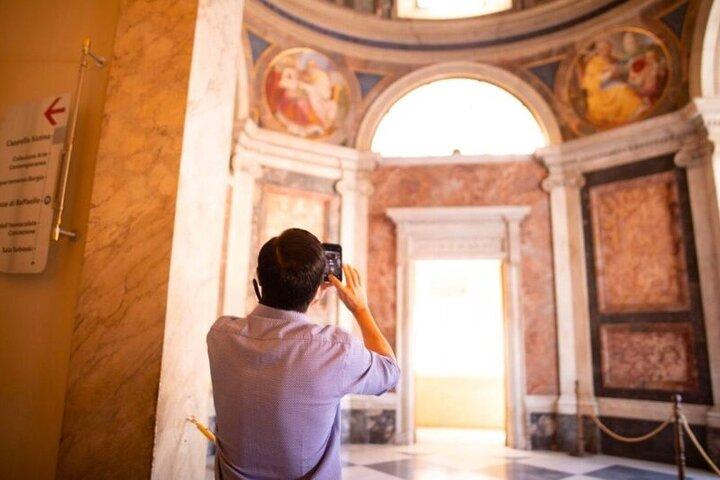 Wednesday Early Morning Sistine Chapel and Vatican I Max 6 People