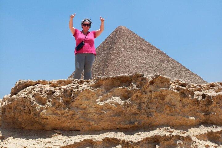 Giza Pyramids Sphinx Sakkara Memphis Private Tour