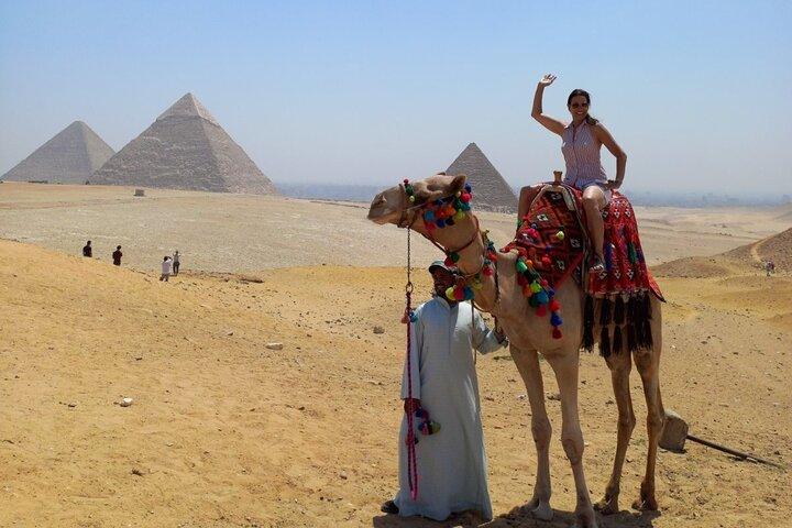 Giza Pyramids Sphinx Sakkara Memphis Private Tour