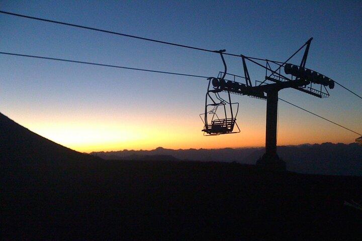 Sunrise Hike up to the Glacier of Osorno Volcano