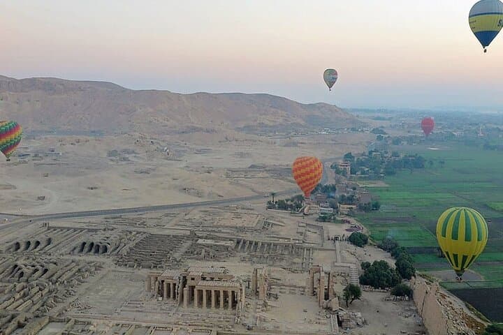 Hot Air Balloon Adventure and Discover Ancient Wonders from Above