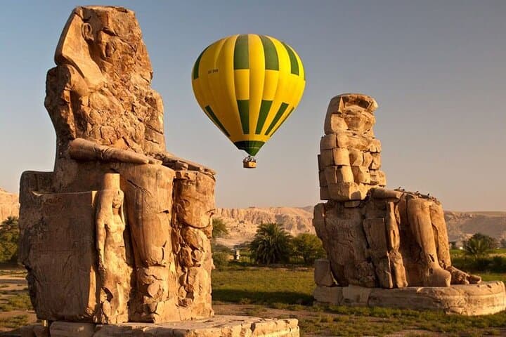Hot Air Balloon Adventure and Discover Ancient Wonders from Above