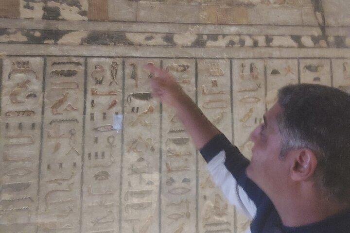 Half Day Tour Giza Pyramids &Sphinx with Expert Private Tourguide