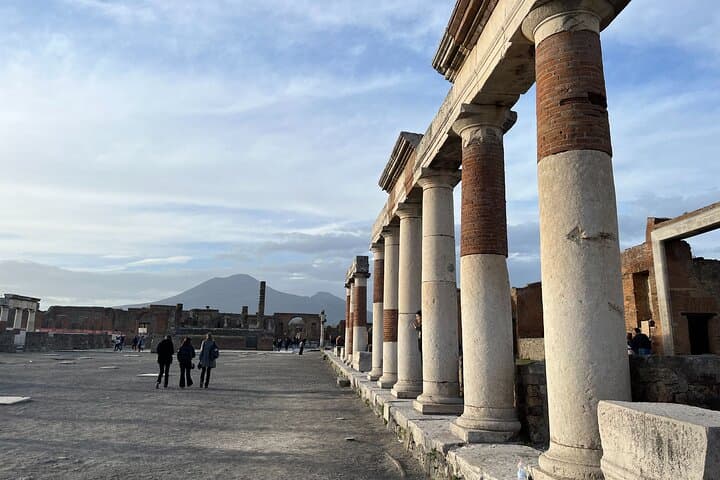 Full Day Private Tour to Pompeii, Herculaneum and Oplontis