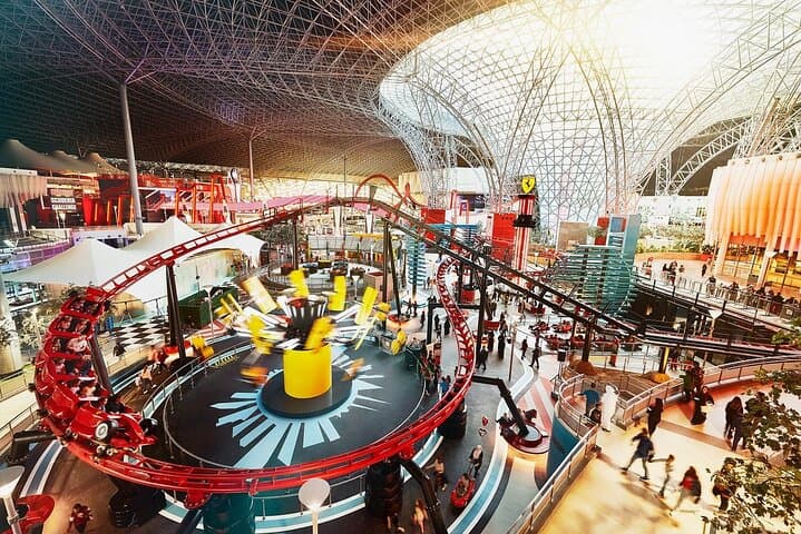 From Dubai: Ferrari World Return Shared Transfer Service