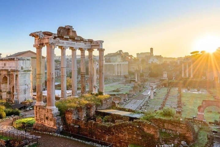 Colosseum, Palatine Hill and Roman Forum Access with Audio Guide