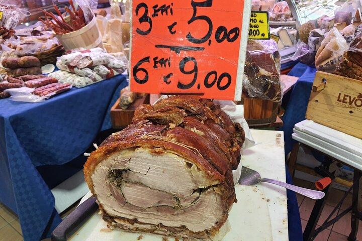 Rome City Center Largest Farmers Market and Street Food Tour