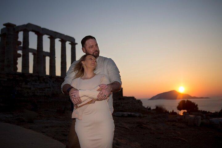 Private Sunset Photo Shoot at Poseidon Temple