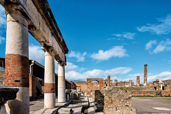 Half Day Herculaneum and Pompeii Tour from Positano