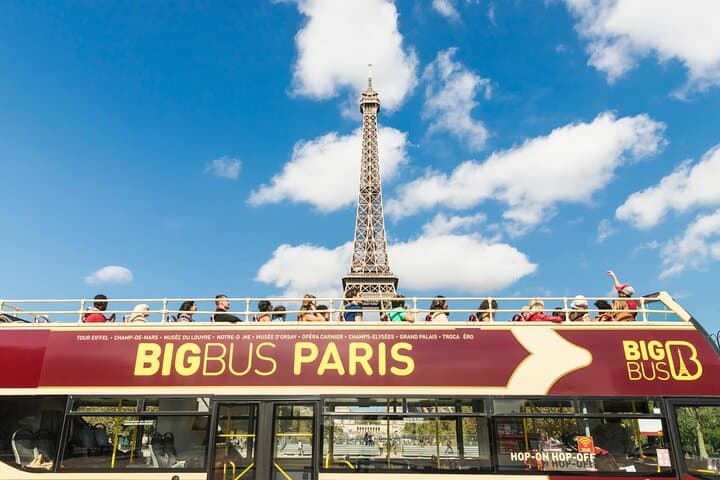 Paris Big Bus Open Top Panoramic Night Tour