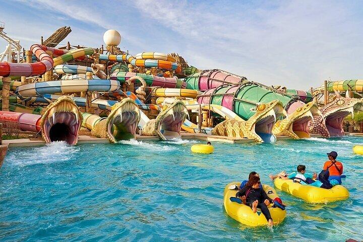 Abu Dhabi Yas Waterworld Tickets With Meal