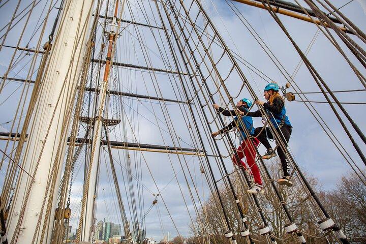 Cutty Sark Rig Climb Experience