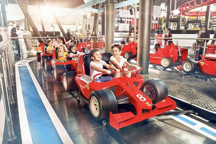 Ferrari World Abu Dhabi Tour with transfers from Dubai - Day Trip