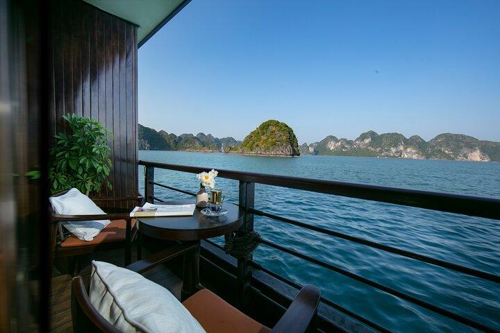 Peony Cruise 5* Halong Bay 3 days 2 nights with 2 ways transfer