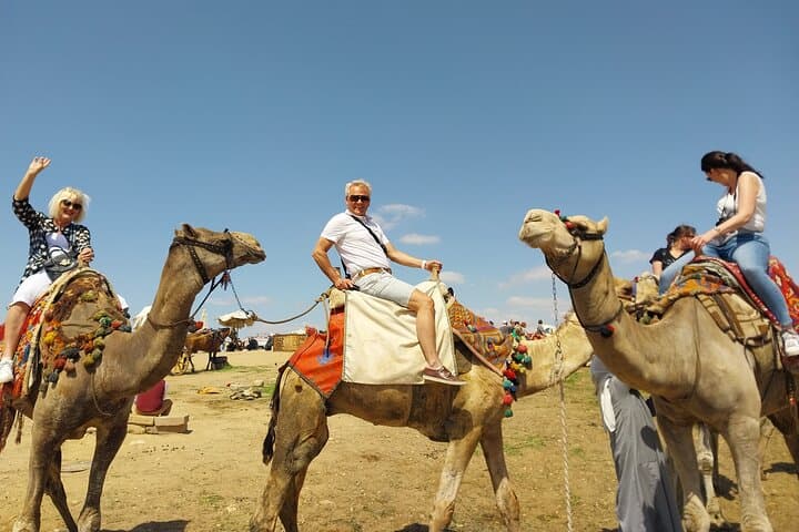 Giza Pyramids, Camel Ride, ATV and Shopping Tour w/ Dinner Cruise