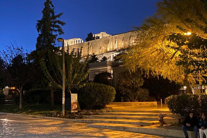 Athens Night Walk and Drinks