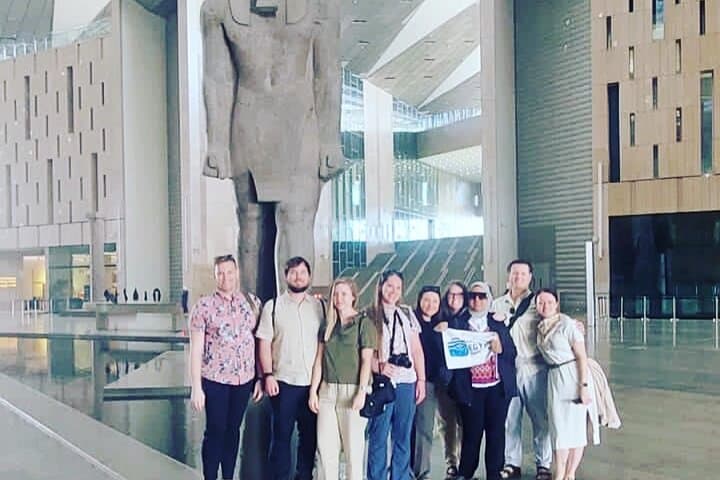 Full Day The Grand Egyptian Museum & Giza Pyramids With Lunch