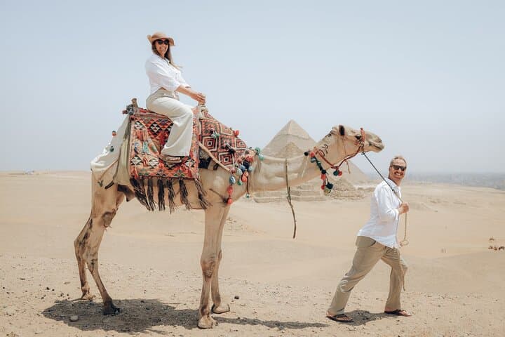 Giza Pyramids, Sphinx, Saqqara and Memphis Full-Day Cairo Tour