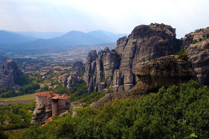 Full Day Tour of Meteora by Train from Athens