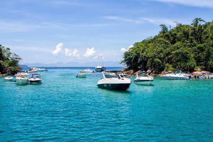 Full-Day Speedboat Tour in Angra and Islands with pick-up in Rio