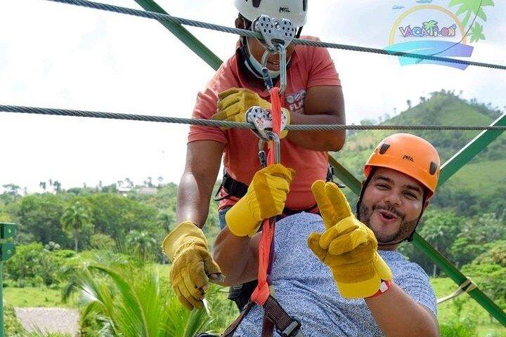 Adrenaline Total Zipline and Canopy Tour in Punta Cana +