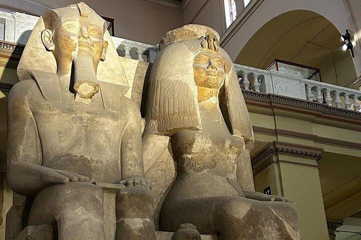 Pyramids tour and The Egyptian Museum