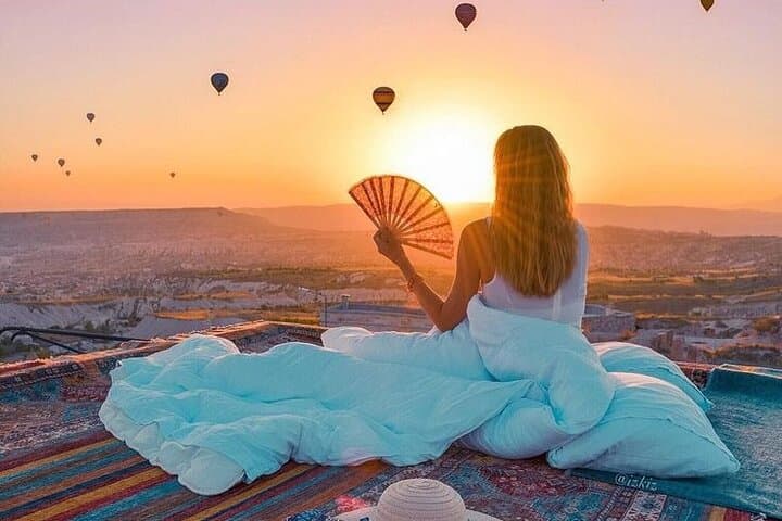 4 Days Istanbul to Cappadocia by Plane+Hot Air Balloon